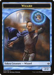 Wizard Token (TWAR) 5 - WZRD TCG