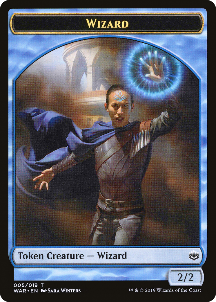 Wizard Token (TWAR) 5 - WZRD TCG