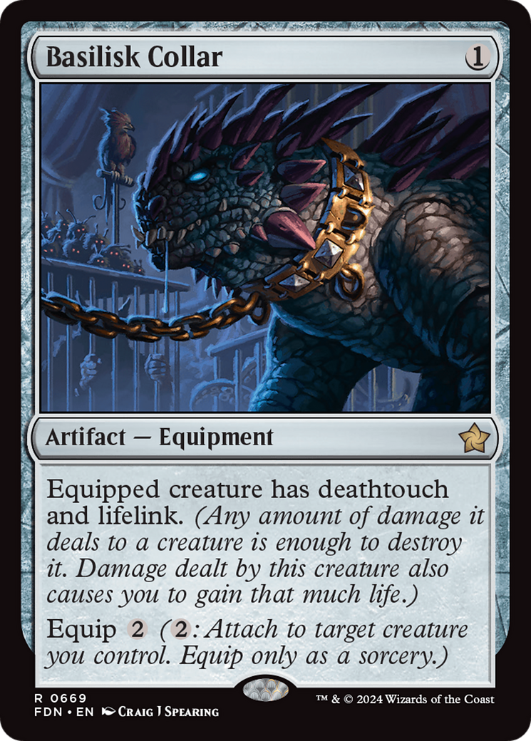 Basilisk Collar (FDN) 669 - WZRD TCG