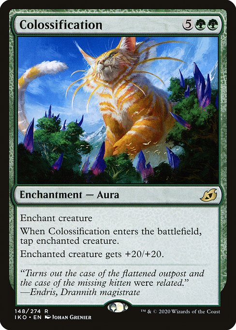 Colossification front