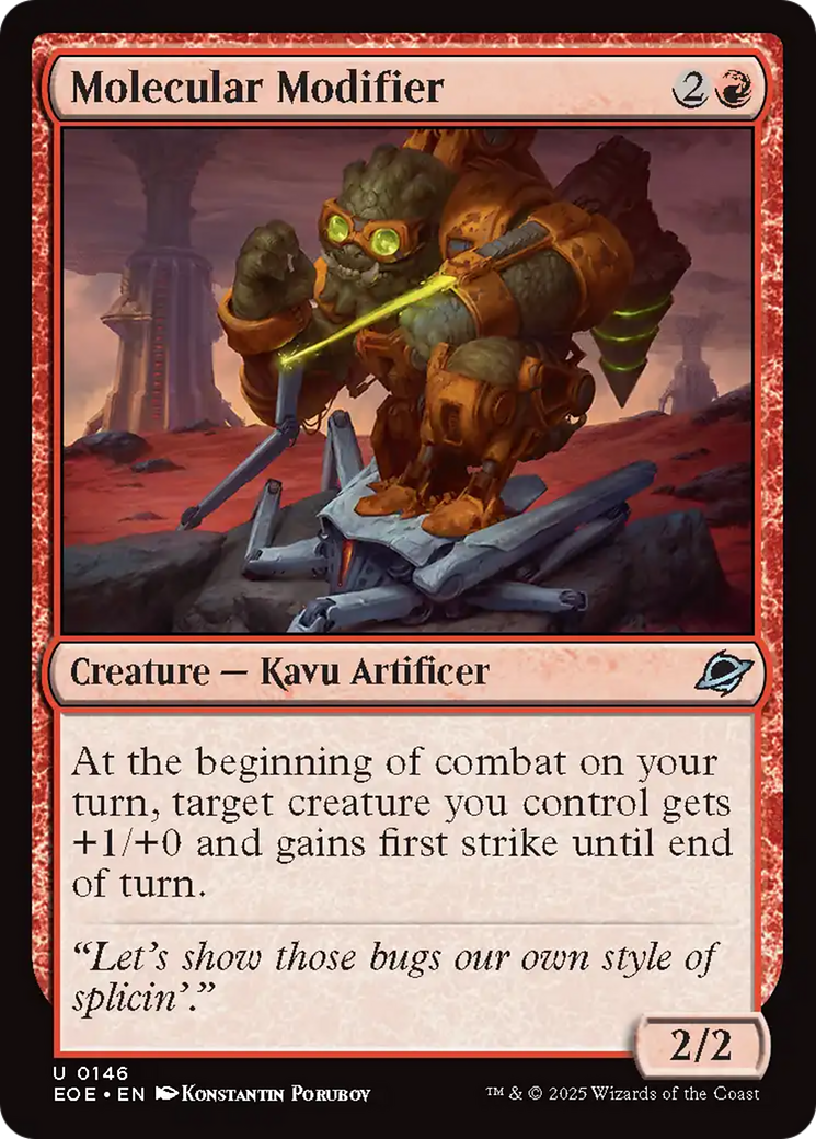 Molecular Modifier (EOE) 146 - WZRD TCG
