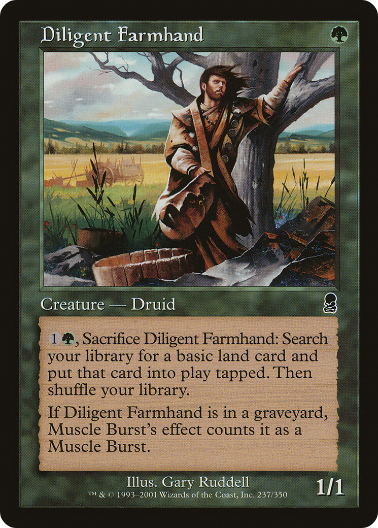 Diligent Farmhand (ODY) 237 - WZRD TCG