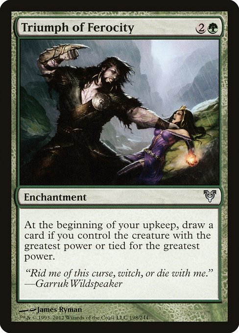 Triumph of Ferocity front