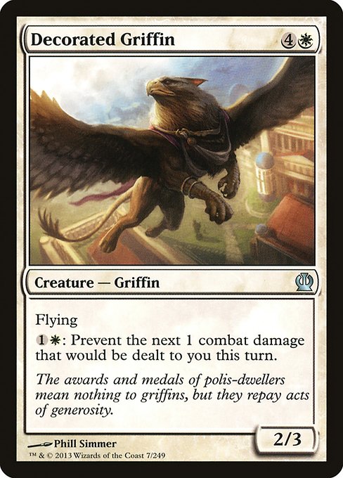 Decorated Griffin front