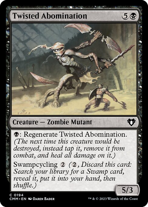 Twisted Abomination front