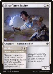 Silverflame Squire // On Alert (ELD) 31