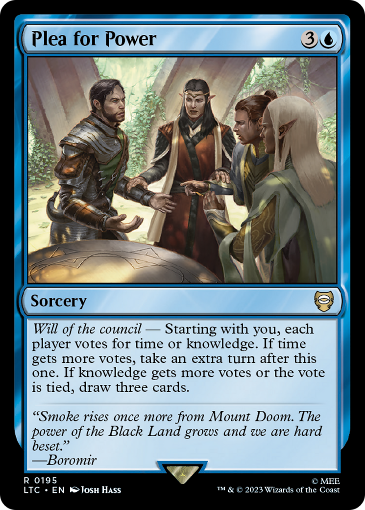 Plea for Power (LTC) 195