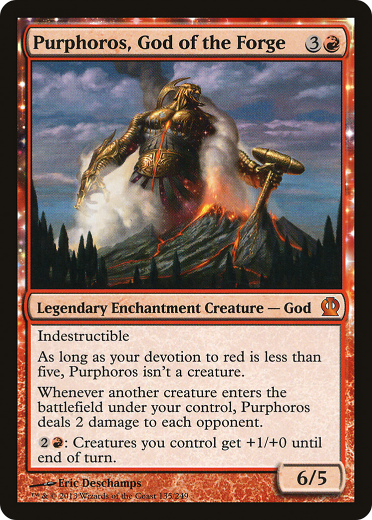 Purphoros, God of the Forge (THS) 135