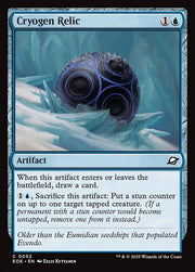 Cryogen Relic front