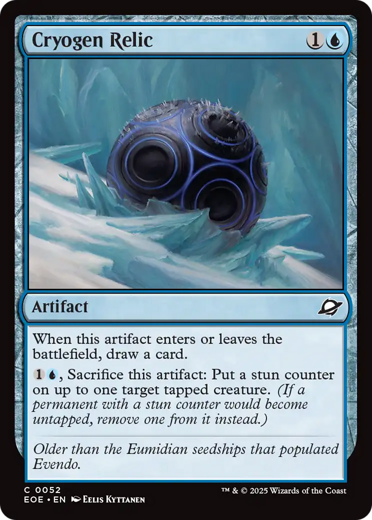 Cryogen Relic (EOE) 52 - WZRD TCG