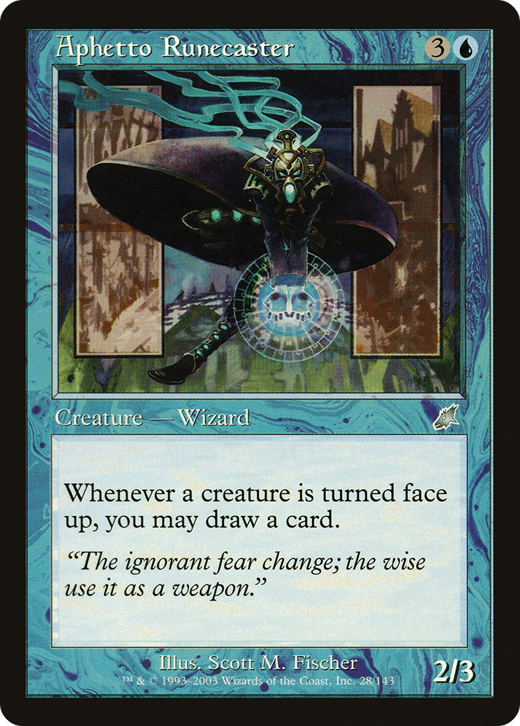 Aphetto Runecaster (SCG) 28 - WZRD TCG
