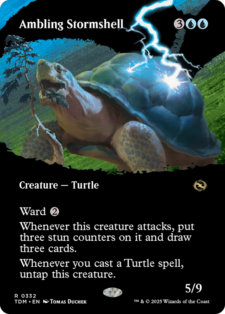 Ambling Stormshell (TDM) 332 - WZRD TCG