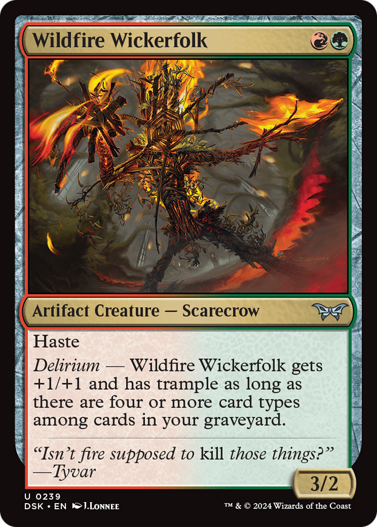 Wildfire Wickerfolk (DSK) 239 - WZRD TCG