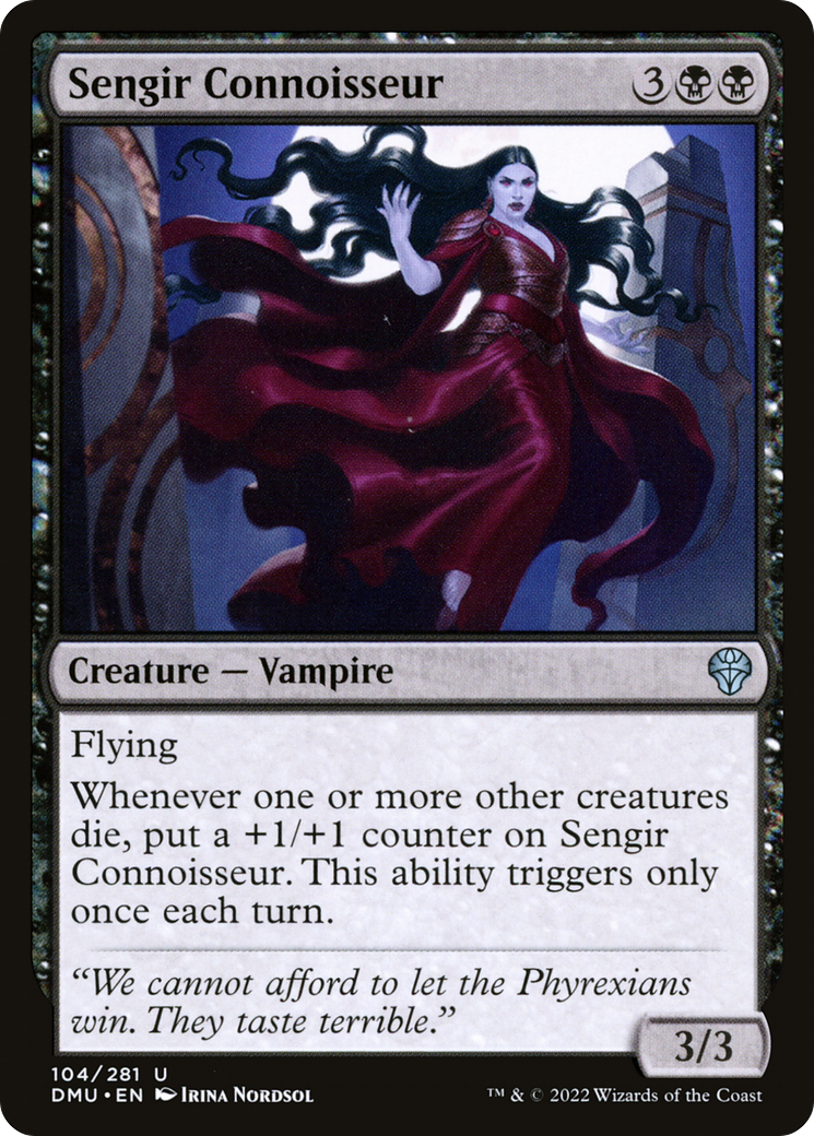 Sengir Connoisseur (DMU) 104 - WZRD TCG