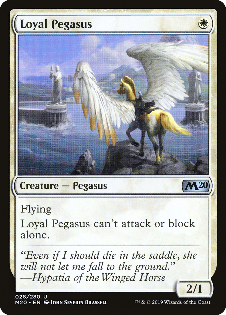 Loyal Pegasus (M20) 28 - WZRD TCG