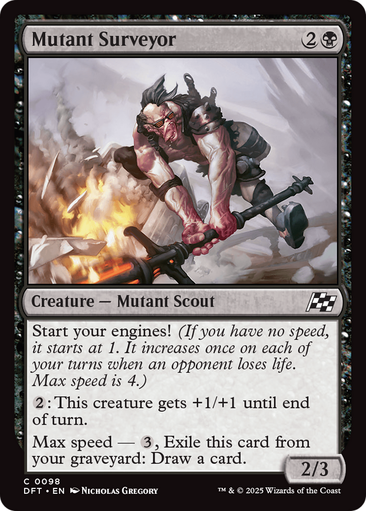 Mutant Surveyor (DFT) 98 - WZRD TCG