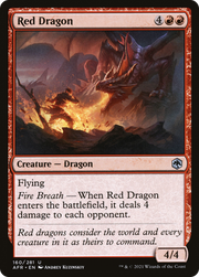 Red Dragon (AFR) 160 - WZRD TCG