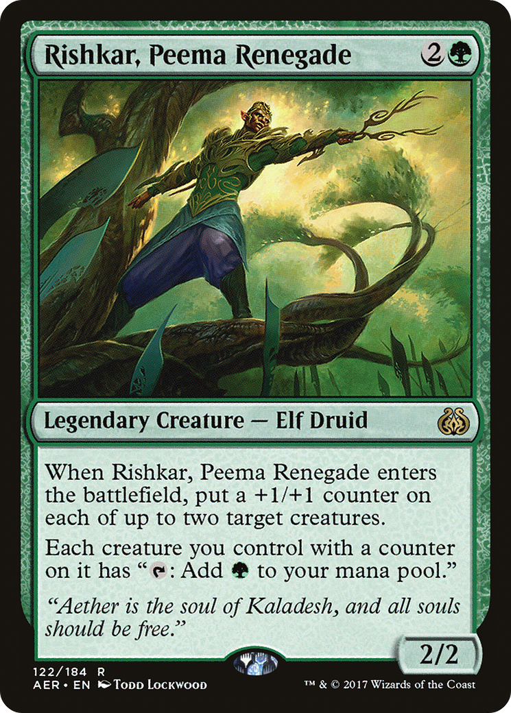 Rishkar, Peema Renegade (AER) 122