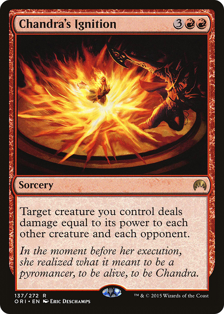 Chandra's Ignition (ORI) 137