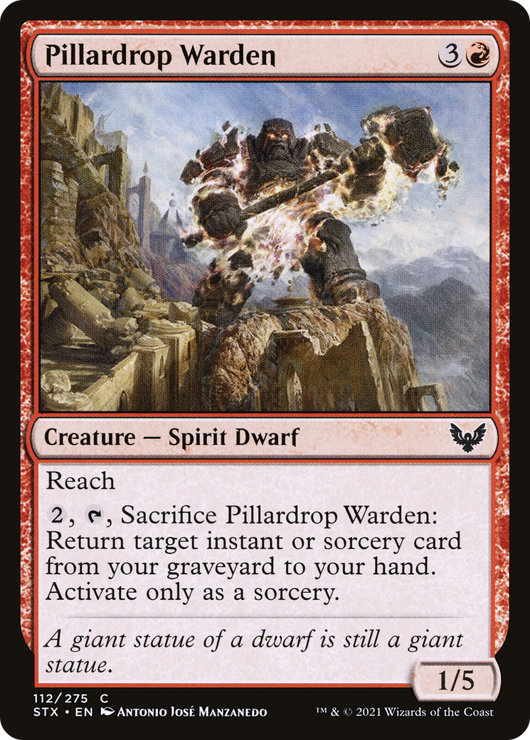 Pillardrop Warden (STX) 112