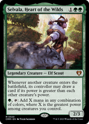 Selvala, Heart of the Wilds (CMM) 320 - WZRD TCG
