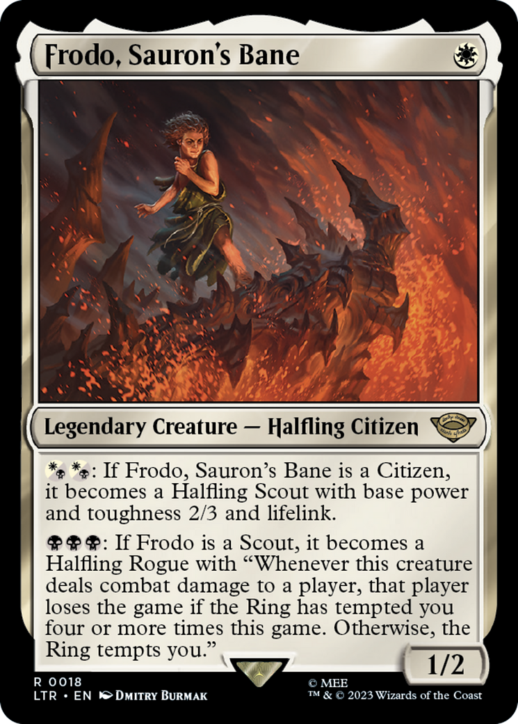Frodo, Sauron's Bane (LTR) 18 - WZRD TCG