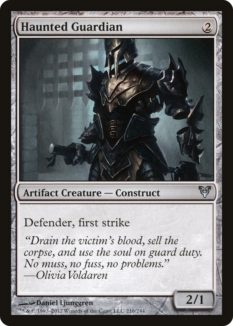 Haunted Guardian (AVR) 216