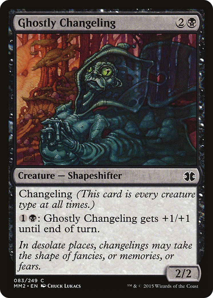 Ghostly Changeling (MM2) 83 - WZRD TCG
