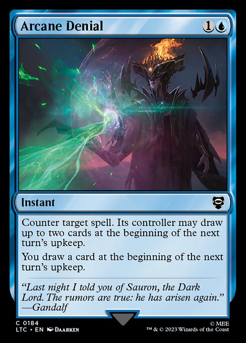 Arcane Denial front