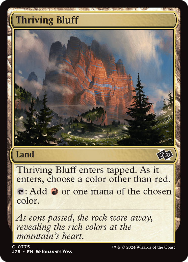 Thriving Bluff (J25) 775 - WZRD TCG