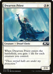 Dwarven Priest (M19) 11 - WZRD TCG