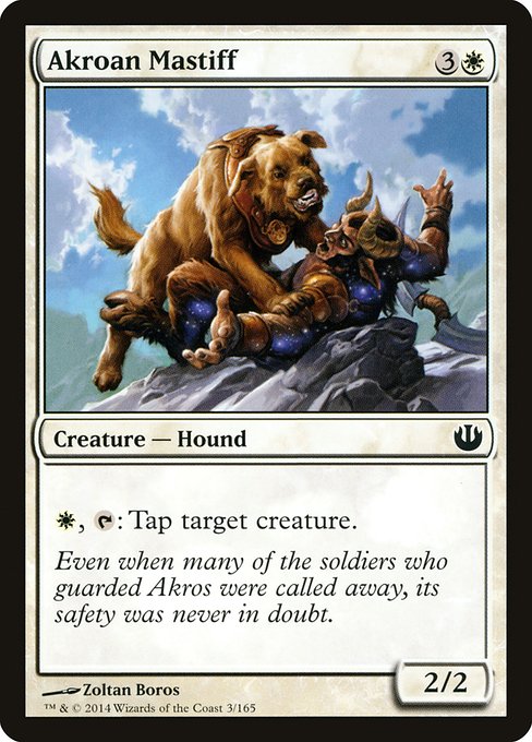 Akroan Mastiff front