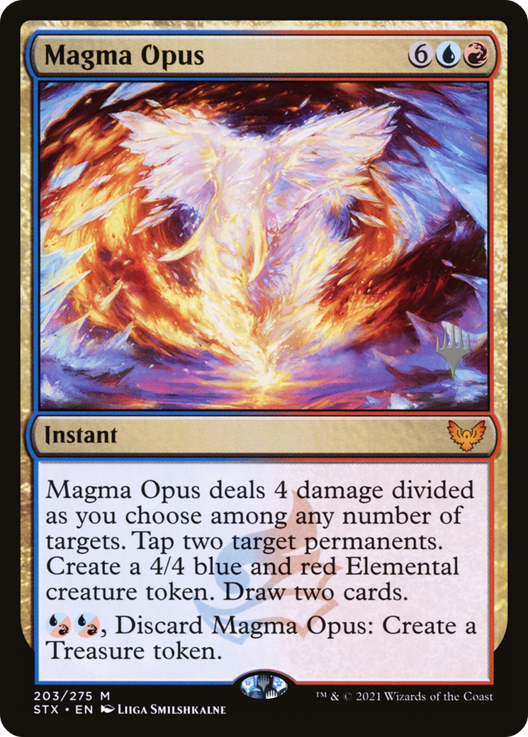 Magma Opus (PSTX) 203p - WZRD TCG