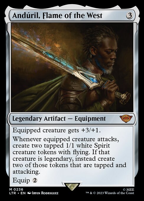 Andúril, Flame of the West front