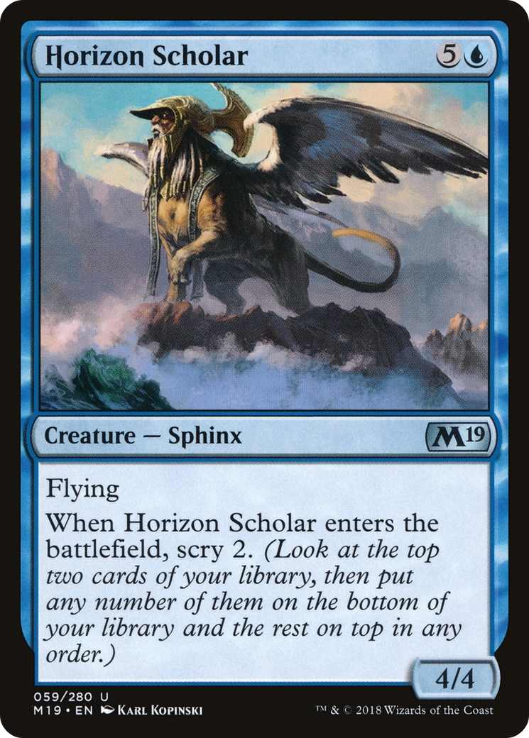 Horizon Scholar (M19) 59 - WZRD TCG