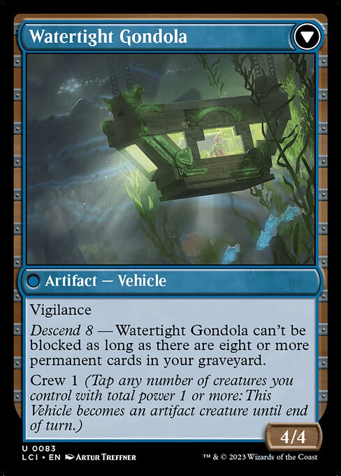 Waterlogged Hulk // Watertight Gondola (Back)