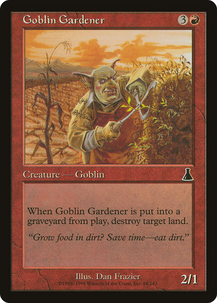 Goblin Gardener (UDS) 84 - WZRD TCG
