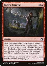 Pack's Betrayal (MID) 153 - WZRD TCG