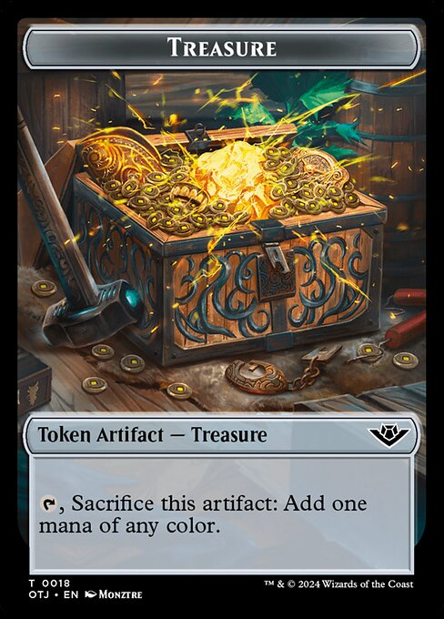Treasure front