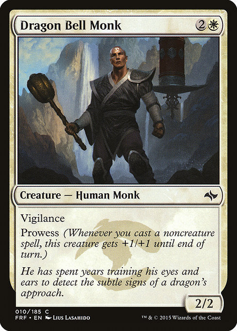 Dragon Bell Monk front