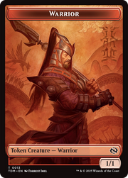 Warrior Token (TTDM) 13 - WZRD TCG