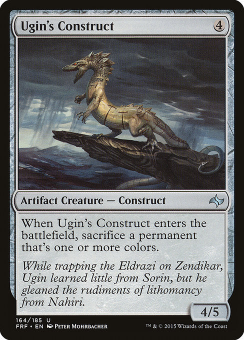 Ugin's Construct front