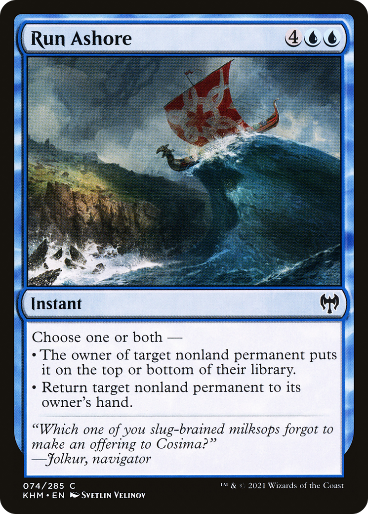 Run Ashore (KHM) 74 - WZRD TCG