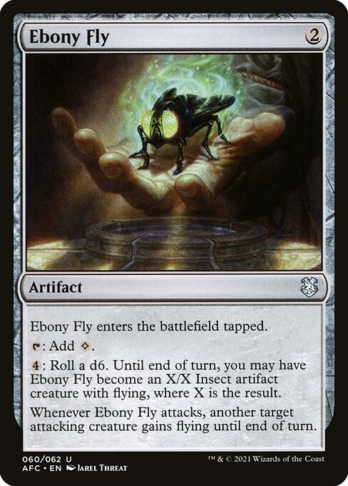 Ebony Fly front
