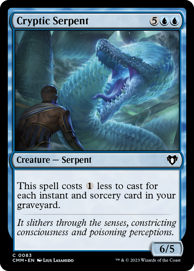 Cryptic Serpent (CMM) 83 - WZRD TCG
