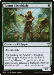 Tajuru Blightblade (ZNR) 208 - WZRD TCG