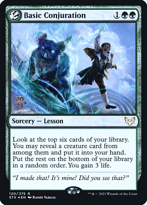 Basic Conjuration front
