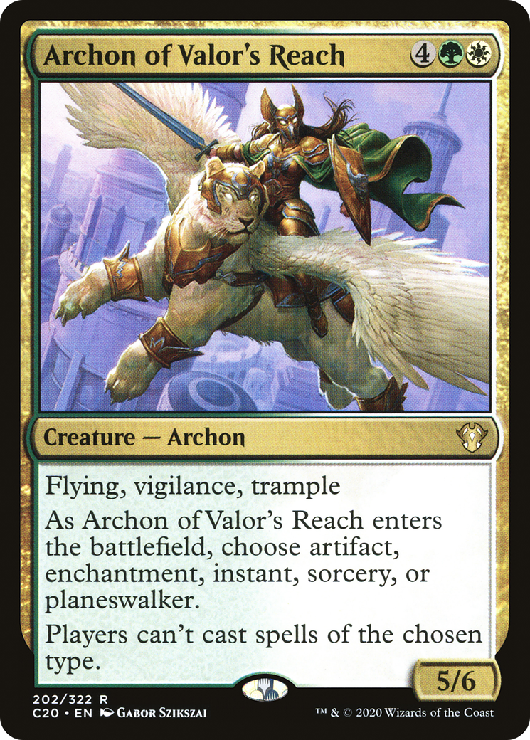 Archon of Valor's Reach (C20) 202