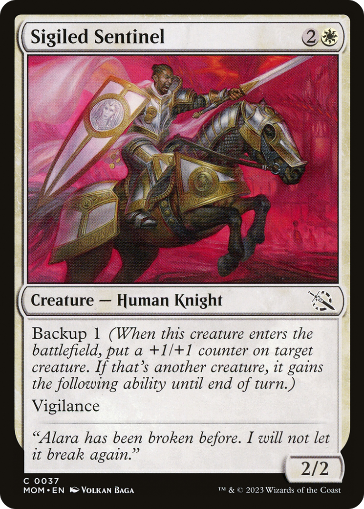 Sigiled Sentinel (MOM) 37 - WZRD TCG