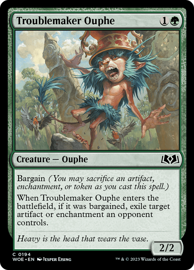 Troublemaker Ouphe (WOE) 194 - WZRD TCG